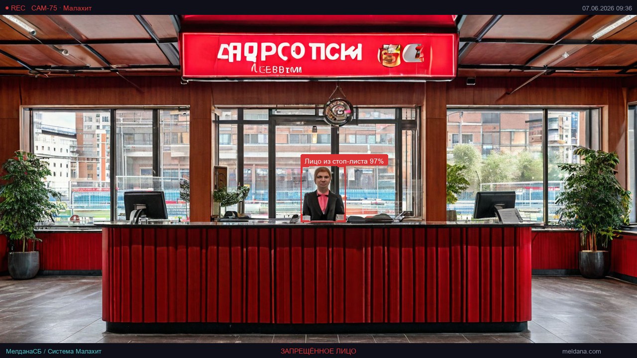 Детекция запрещённых лиц на стадионе в Верхняя Салда — от 4 200 ₽/стадион/мес