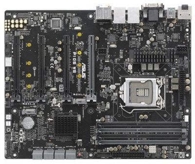 Материнская Плата Asus P10S WS Soc-1151 iC236 ATX 4xDDR4 8xSATA3 i210 2хGgbEth Ret 